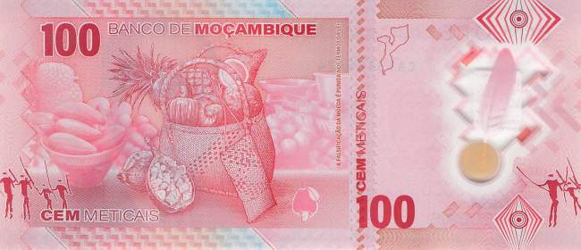 Mosambik p157a 100 Meticais 2024